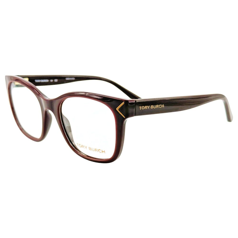 Tory Burch TY4003 Womens Plastic Eyeglass Frame 1681 Bordeaux 51-19 Spring Hinge